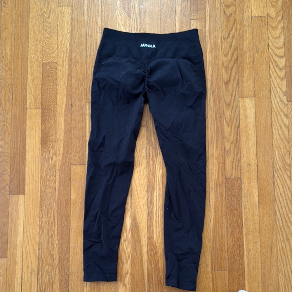 Aurola Black Leggings